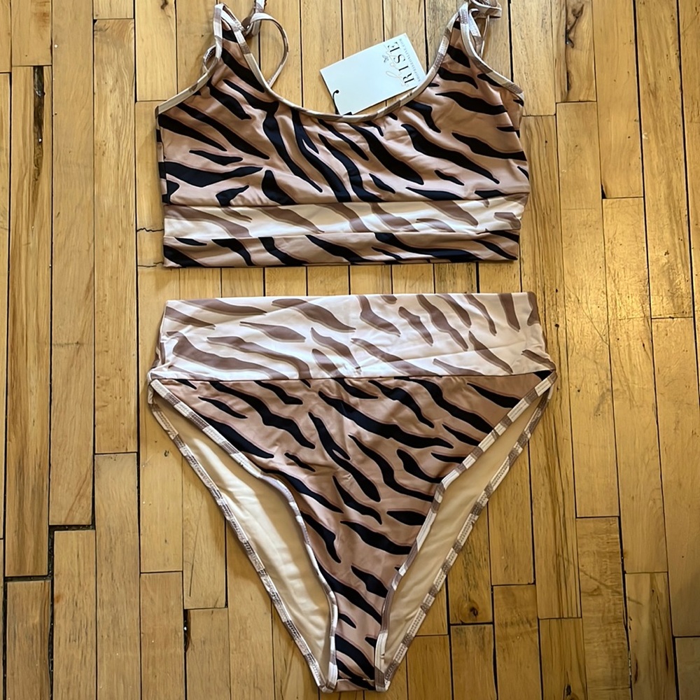 Beach Riot Zebra Bikini